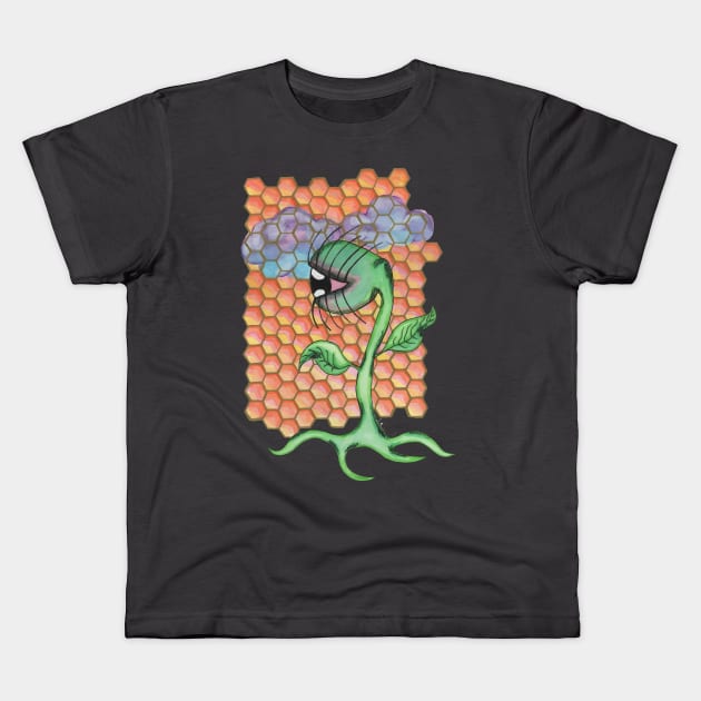 Voyeur Plant. Kids T-Shirt by RommyII